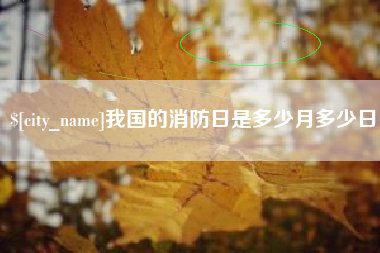 永春我国的消防日是多少月多少日