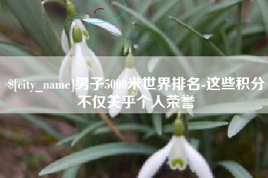 永春男子5000米世界排名-这些积分不仅关乎个人荣誉