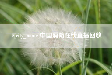 永春中国消防在线直播回放