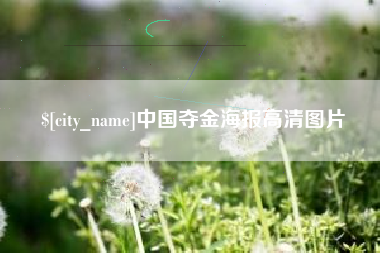永春中国夺金海报高清图片
