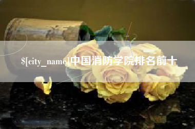 永春中国消防学院排名前十
