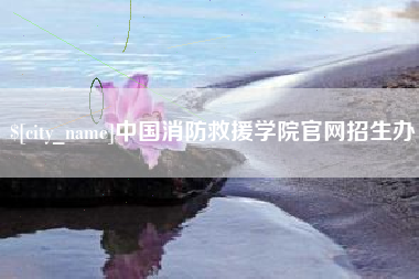 永春中国消防救援学院官网招生办