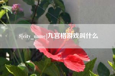 永春九宫格游戏叫什么