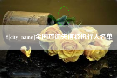 永春全国查询失信被执行人名单
