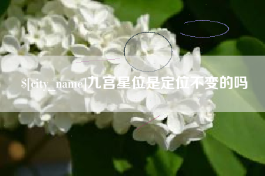 永春九宫星位是定位不变的吗