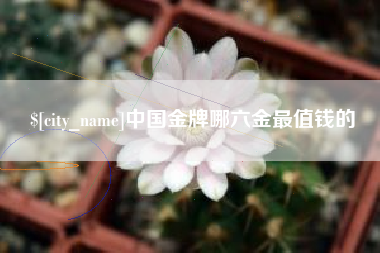 永春中国金牌哪六金最值钱的
