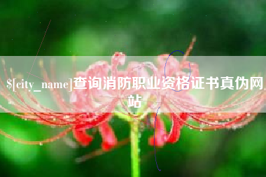永春查询消防职业资格证书真伪网站