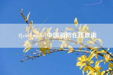 永春中国消防在线查询